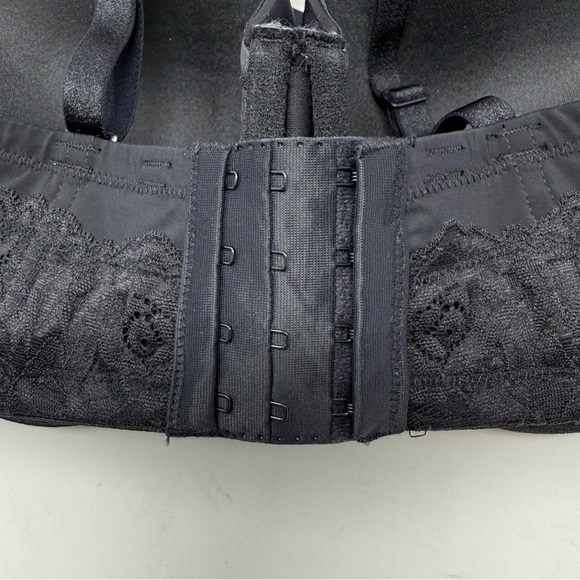 Torrid Black Lace Bombshell Everyday Strapless Push-Up Bra 38DDD - Picture 6 of 14